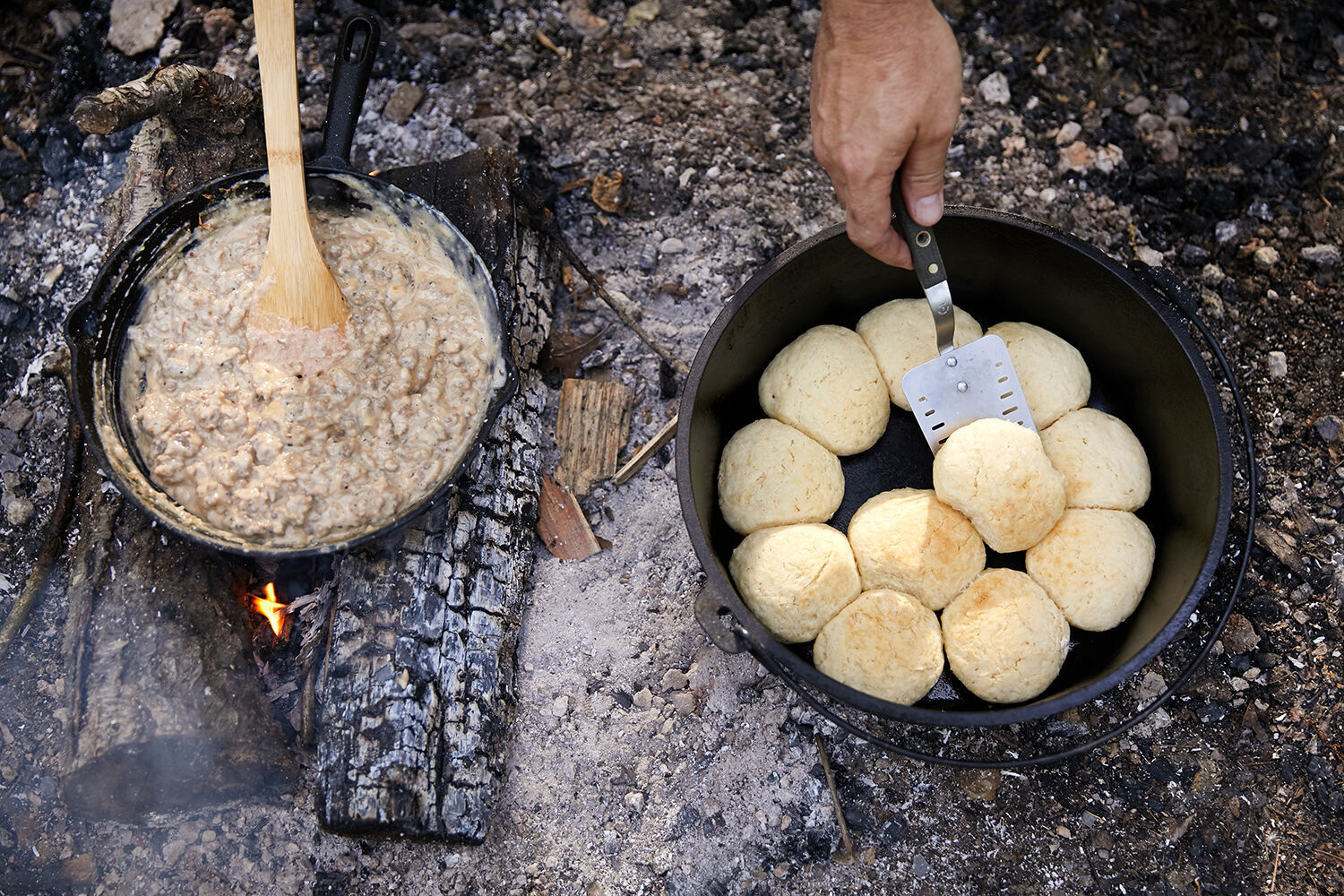 Biscuits and gravy